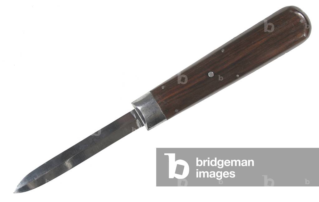 J.W. Wisner 1862 dated patent gravity pocket knife