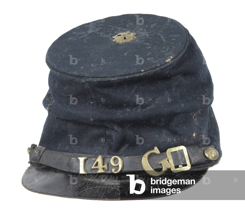 Union Forage cap with patent brass ventilator in the top