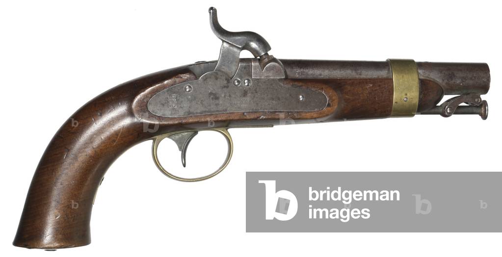 M1843 United States Navy Box lock Percussion Pistol
