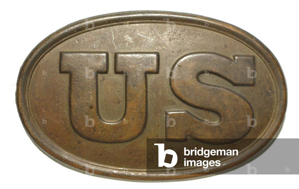 Union soldier's belt plate