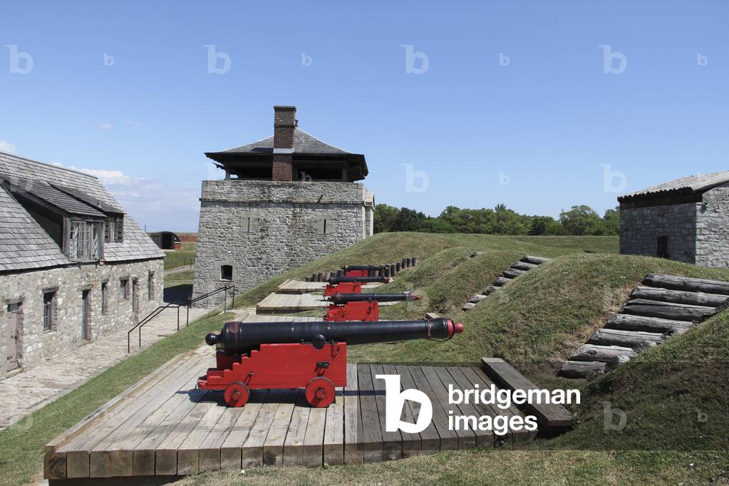 View of Old Fort Niagara, Youngstown, New York, USA (photo)
