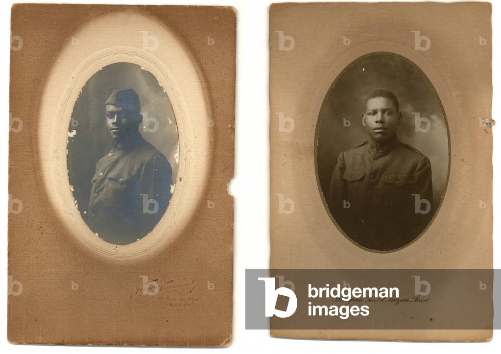 Black bandsmen of the 79th Division