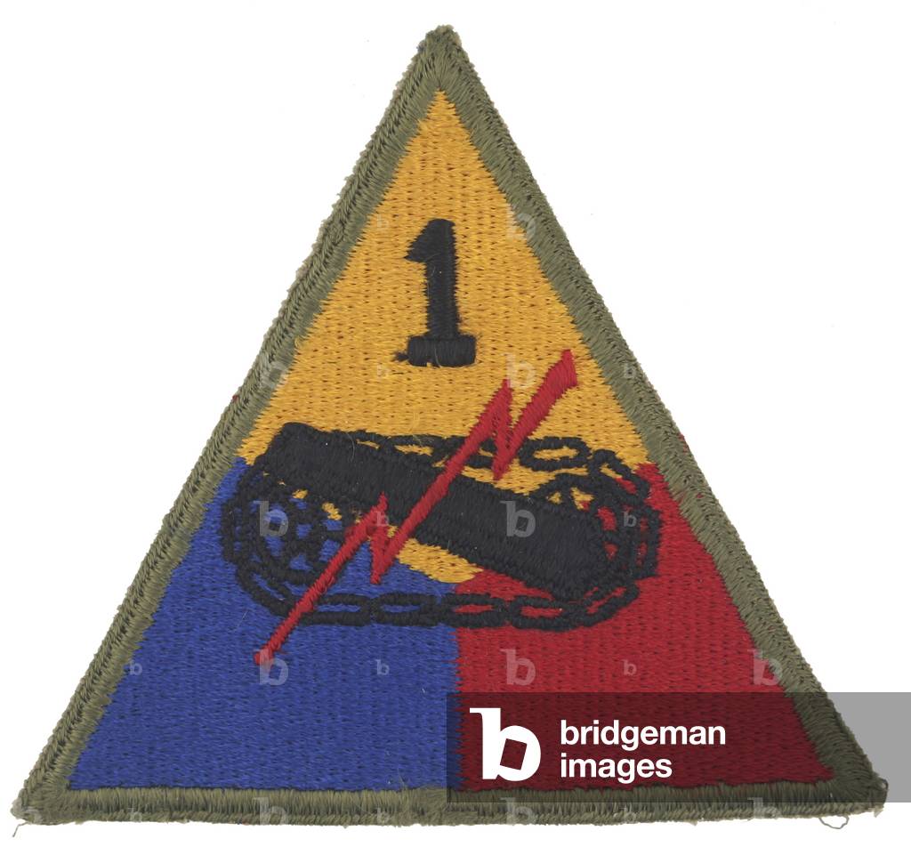 United States,1st Armored Division Shoulder Patch