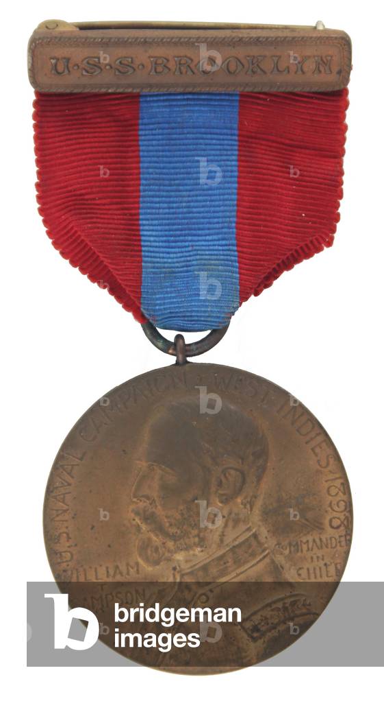 West Indies Naval Campaign Medal - USS Brooklyn