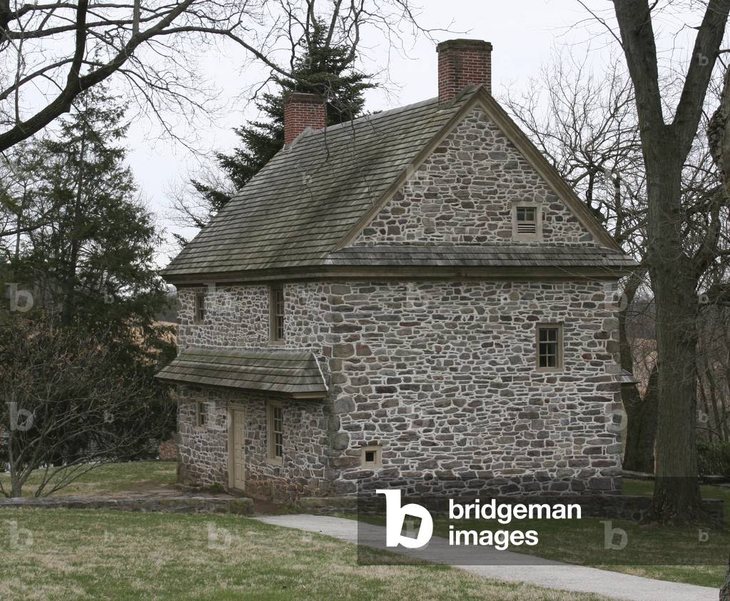 View of General Varnum's Headquarters, Valley Forge, Pennsylvania, USA (photo)
