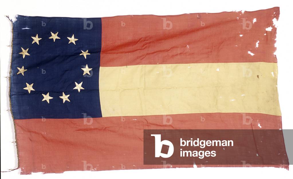 Confederate First National Flag of the 1st Alabama Artillery