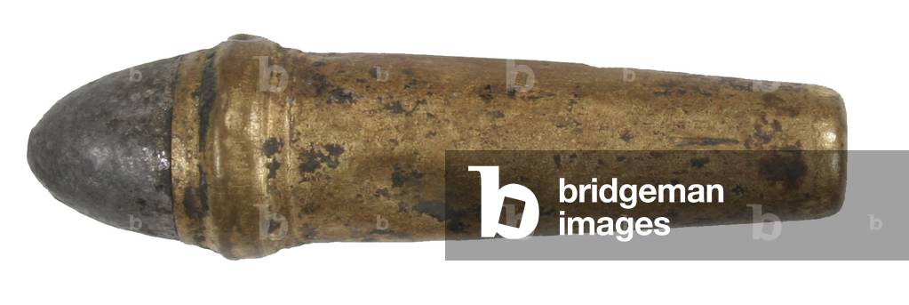 Burnside carbine brass cartridge