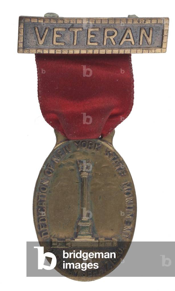 New York State Antietam Monument Dedication Badge