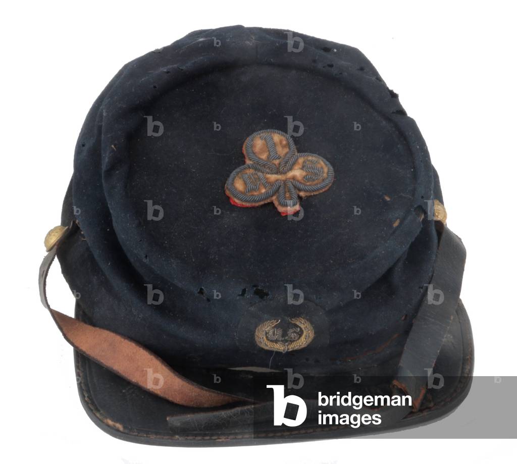 United States Civil War , Union Army, Kepi Worn by Staff Officer Daniel K. Cross