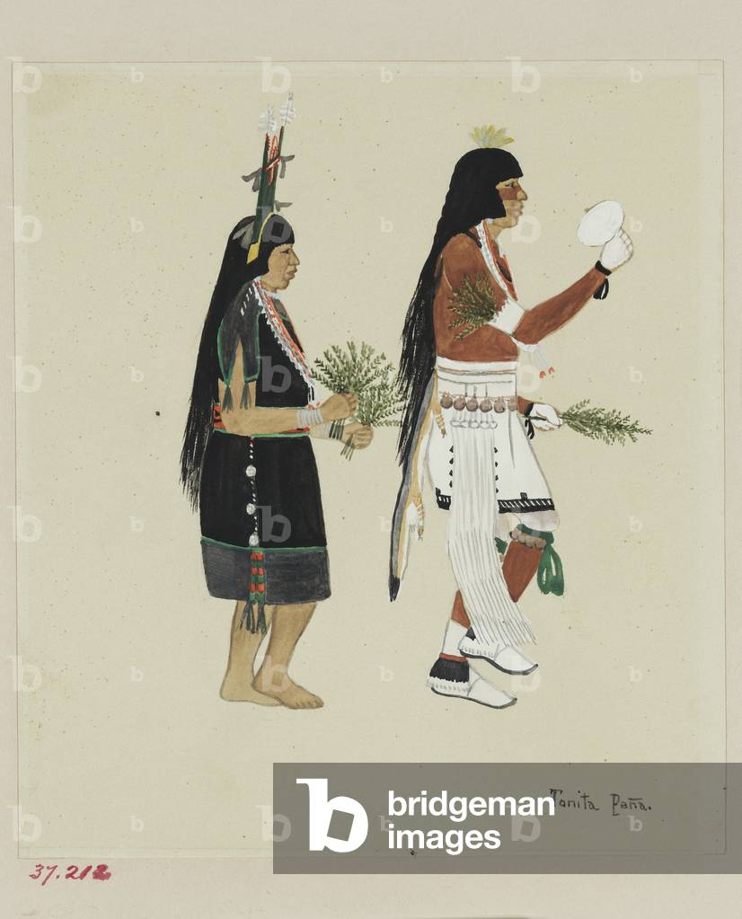 Corn Dancers, c.1920 (w/c on paper)