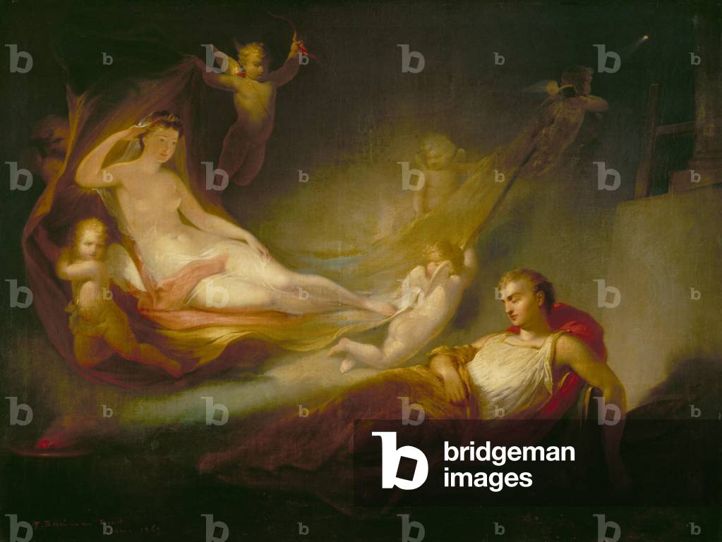 Un Paintor's Sogno, 1869 (olio su tela)