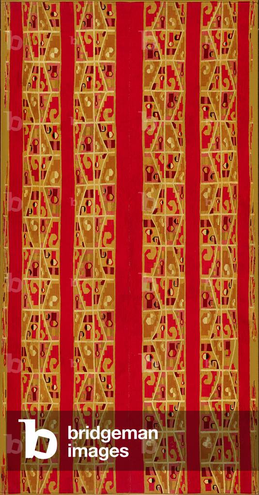 Tunic, Precolumbian, 800-1000 AD (cotton and wool)