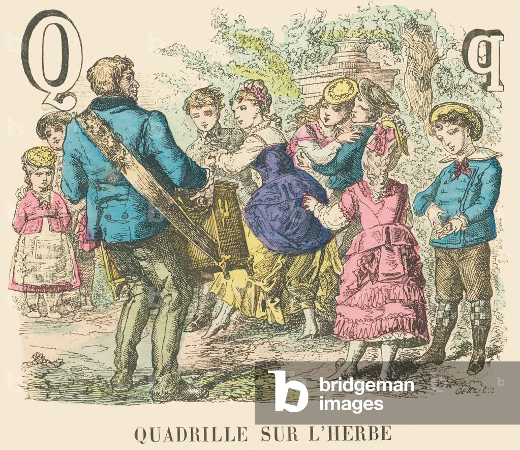 Q: Quadrille on grass