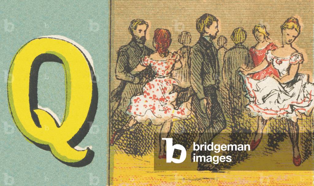 Q: Le Quadrille is a dance with four couples