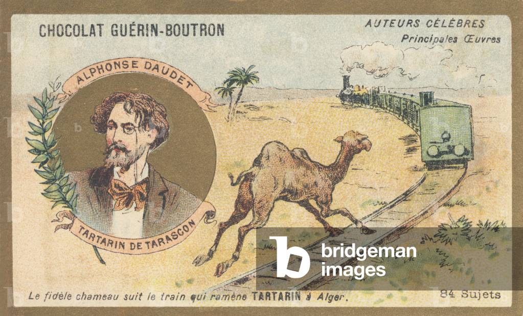 Alphonse Daudet (1840-1897), French writer and playwright, author of “Tartarin de Tarascon” (1872)
