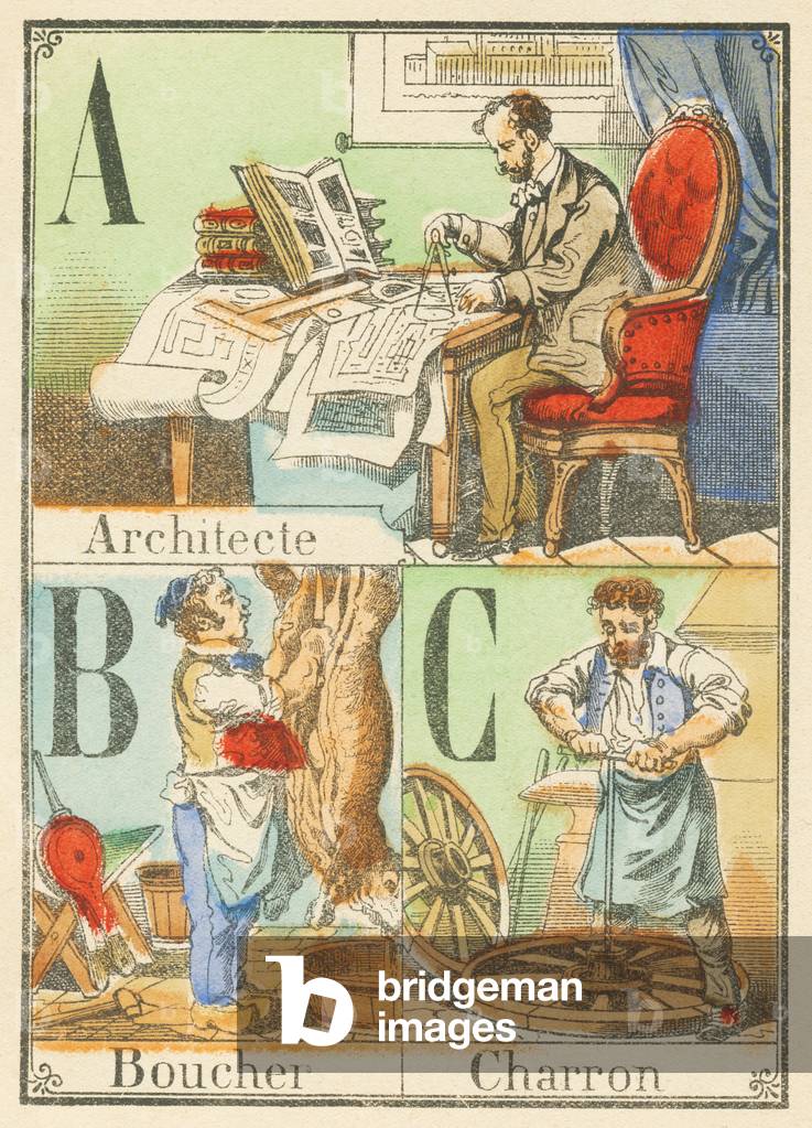 A B C: Architect, Butcher, Charron