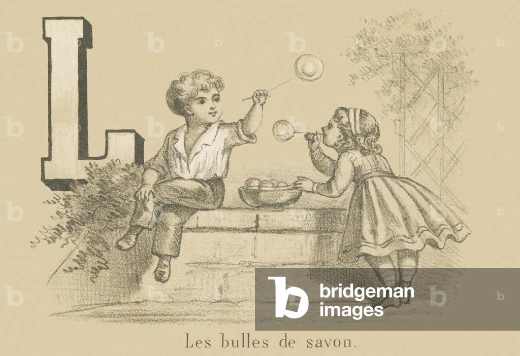 L: Soap bubbles