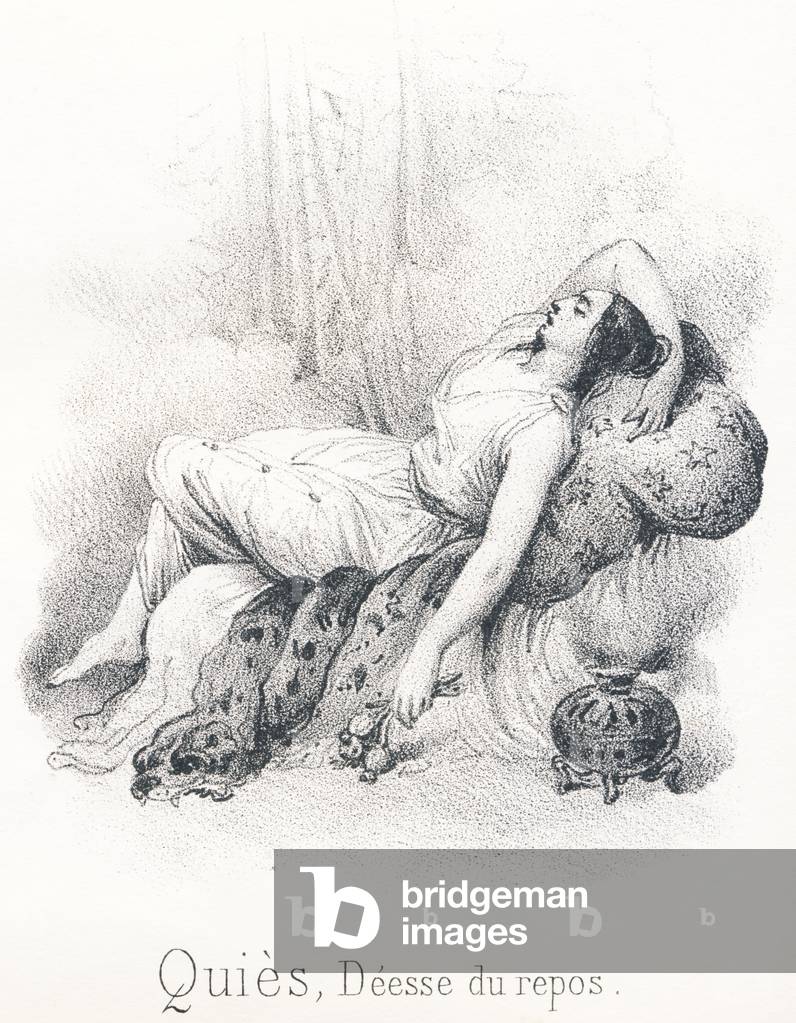 Q Quies: Goddess of tranquility and rest, she had wife Sleep, son of the Erebe and Night