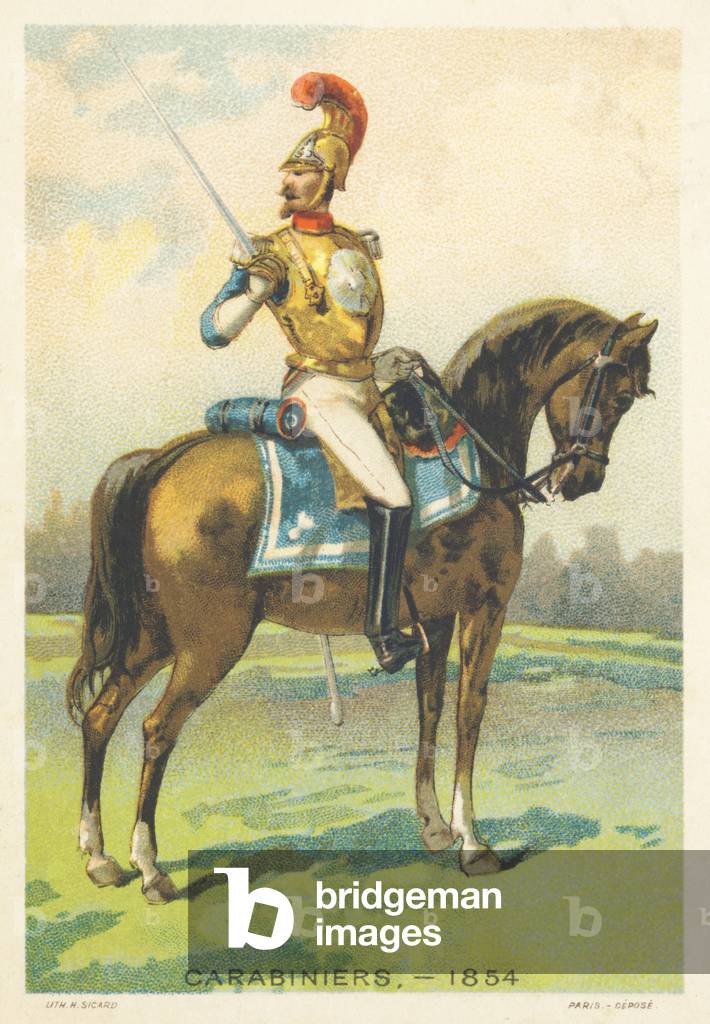 Carabinier in 1854