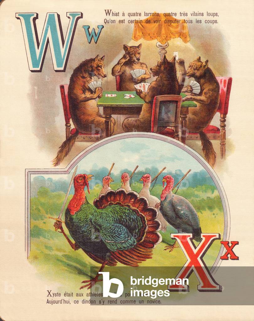 W X: Wolf, whist, X