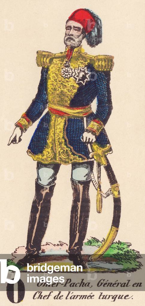 O: Omer-Pasha, Chief General of the Turkish Army (1806-1871)