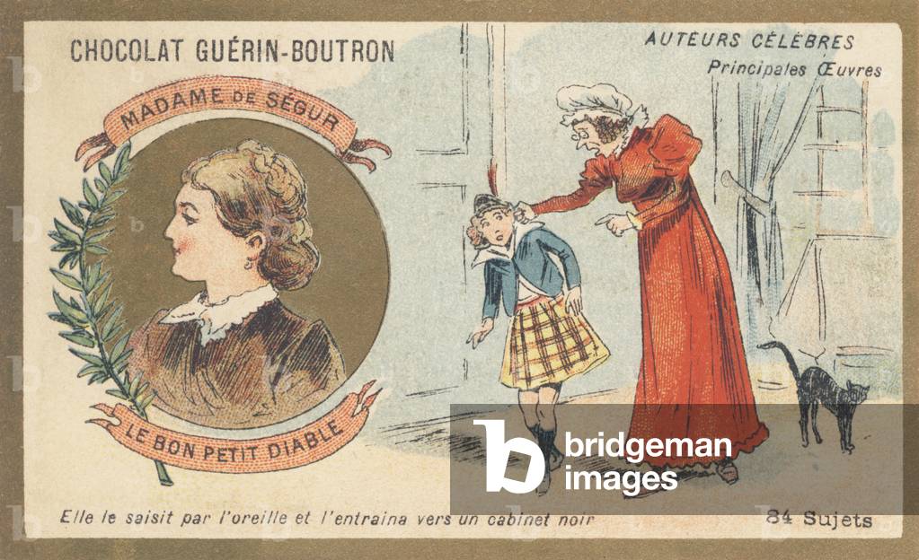 Sophie Rostopchine, Countess of Segur (1799-1874), French woman of letters of Russian origin, author of “Un bon petit diable”, children's novel (1865)