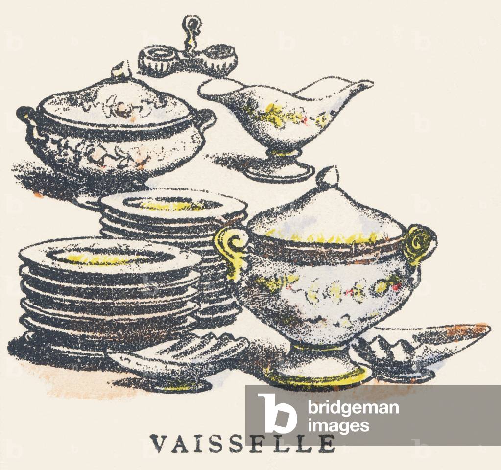 V: crockery