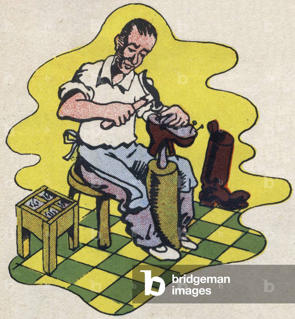 Immagine di Incisione "Primer alfabetico "ABC des metiers"" di Unknown Artist