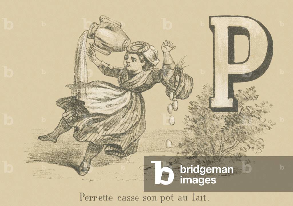 P: Perrette breaks her milk jar
