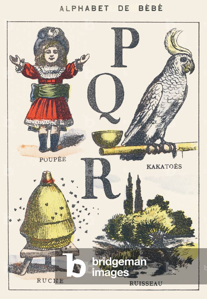 P Q R: doll, persimmon, hive, stream