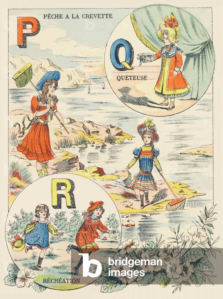 P Q R: shrimp fishing, queteuse, recreation