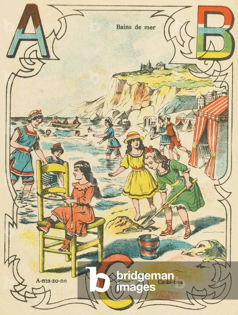 A B C: Amazon, Seaside baths, Cabins