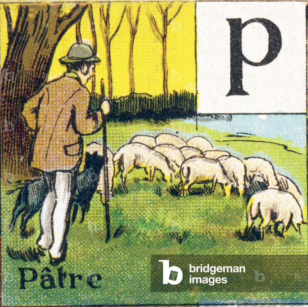 Profession Alphabet: Patre, beg of 20th century (illustration)