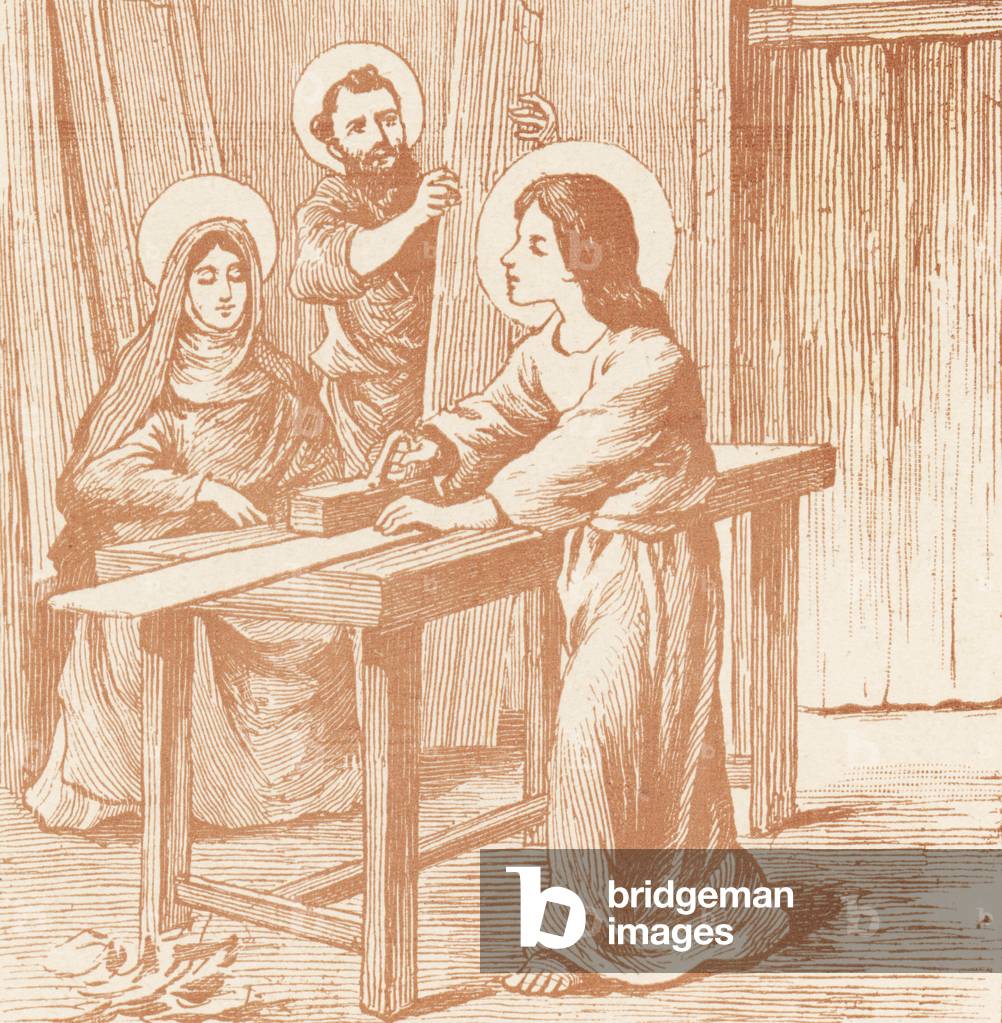J: Jesus and St. Joseph