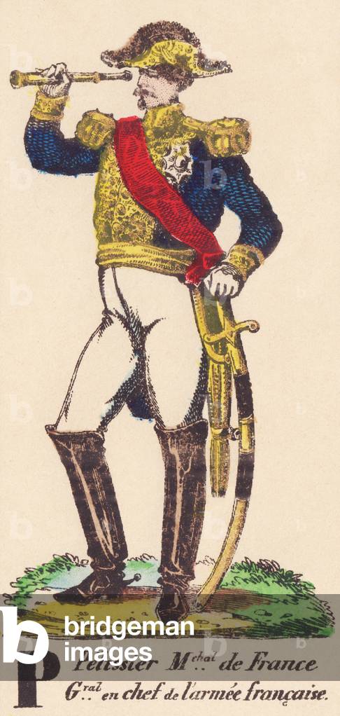 ; P: Pélissier (Aimable) Maréchal de France (in 1855), General in Chief of the French Army (1794-1864)