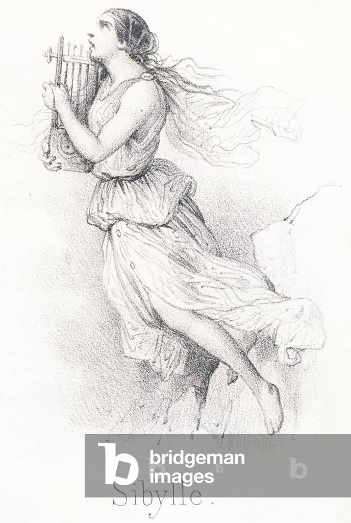 S Sibylle: They named women who predicted the future and gave oracles. Their name means “inspired by God”