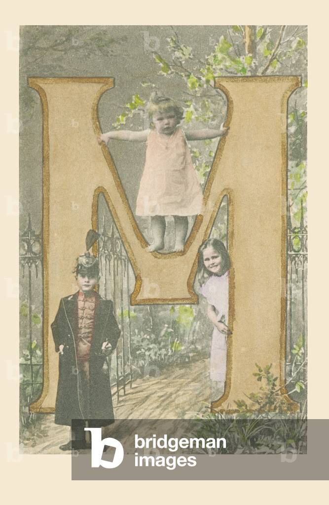 M: Three children, including one in military costume