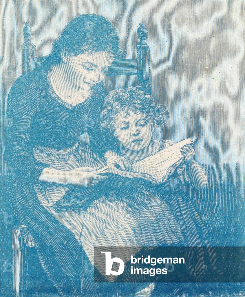 48: Lætitia learns to read to her little brother during the Winter