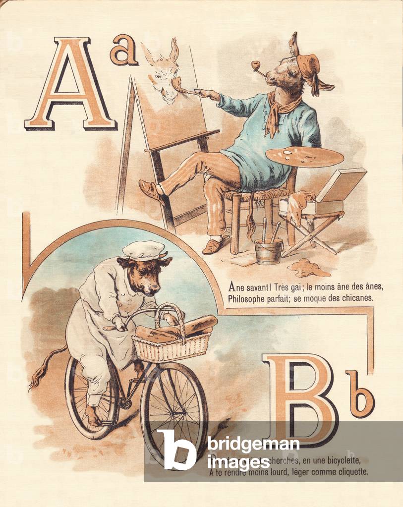 A B: Animal, artist, beef, baker