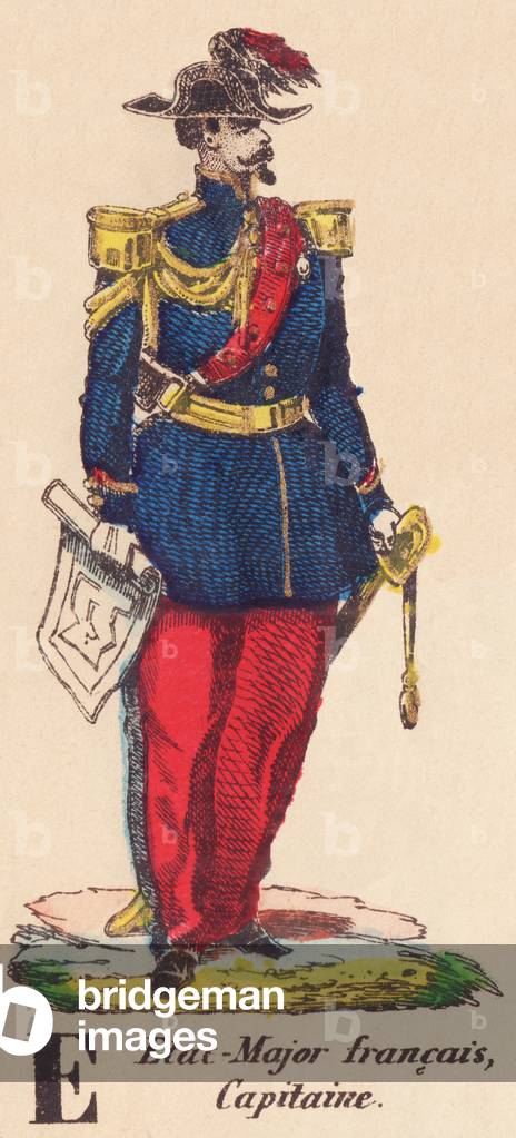 E:French staff, Captain