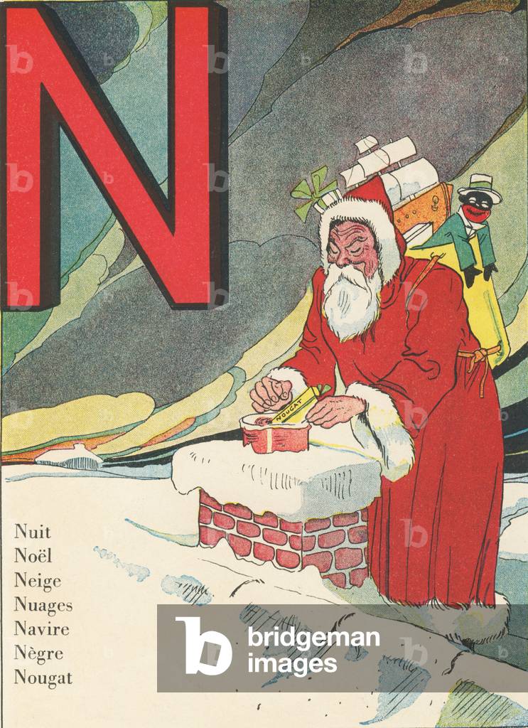 N: Night, Christmas, Snow, Clouds, Ship, Negre, Nougat