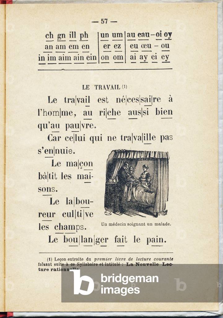 The great illustrative syllabary of the rational reading method by F.-A. Noel, 1912 (print)