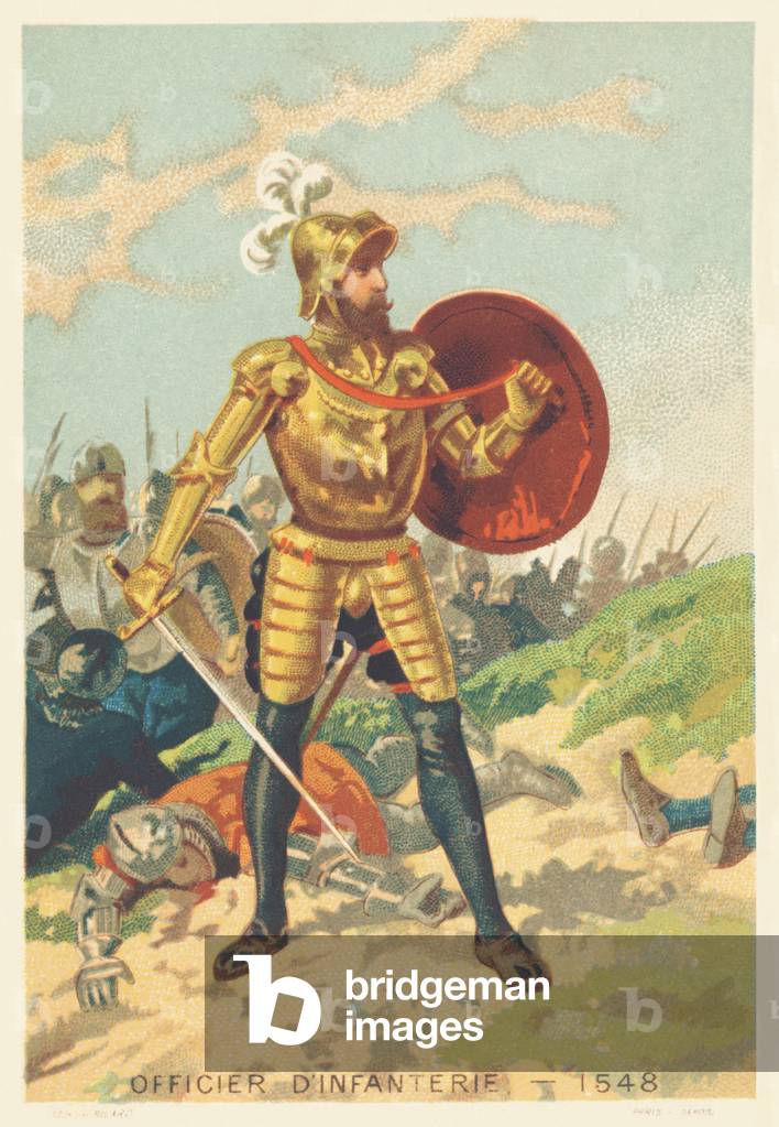 Infantry Officer in 1548