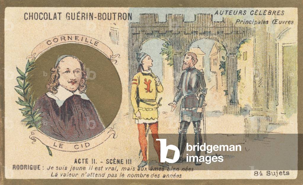 Pierre Corneille (1606-1684), French playwright and poet, author of “Le Cid”, play (1637)