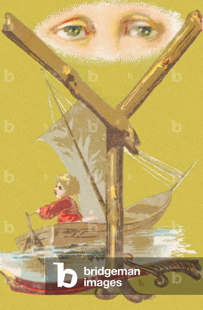 Y: eyes, yole, yatagan (colour litho)