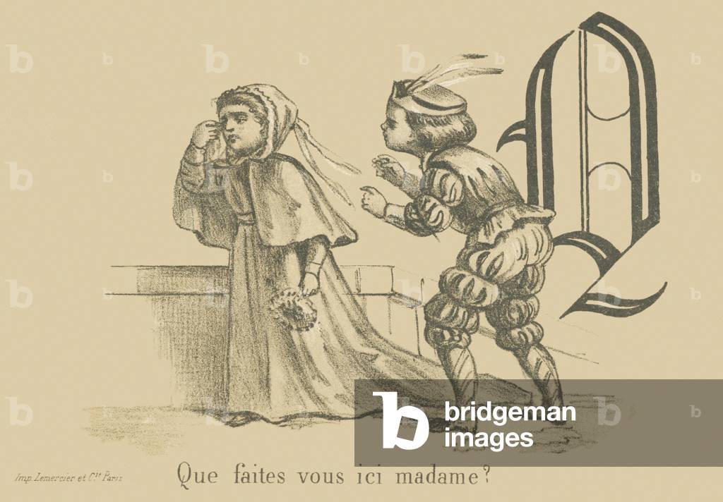 Q: What are you doing here, madam?