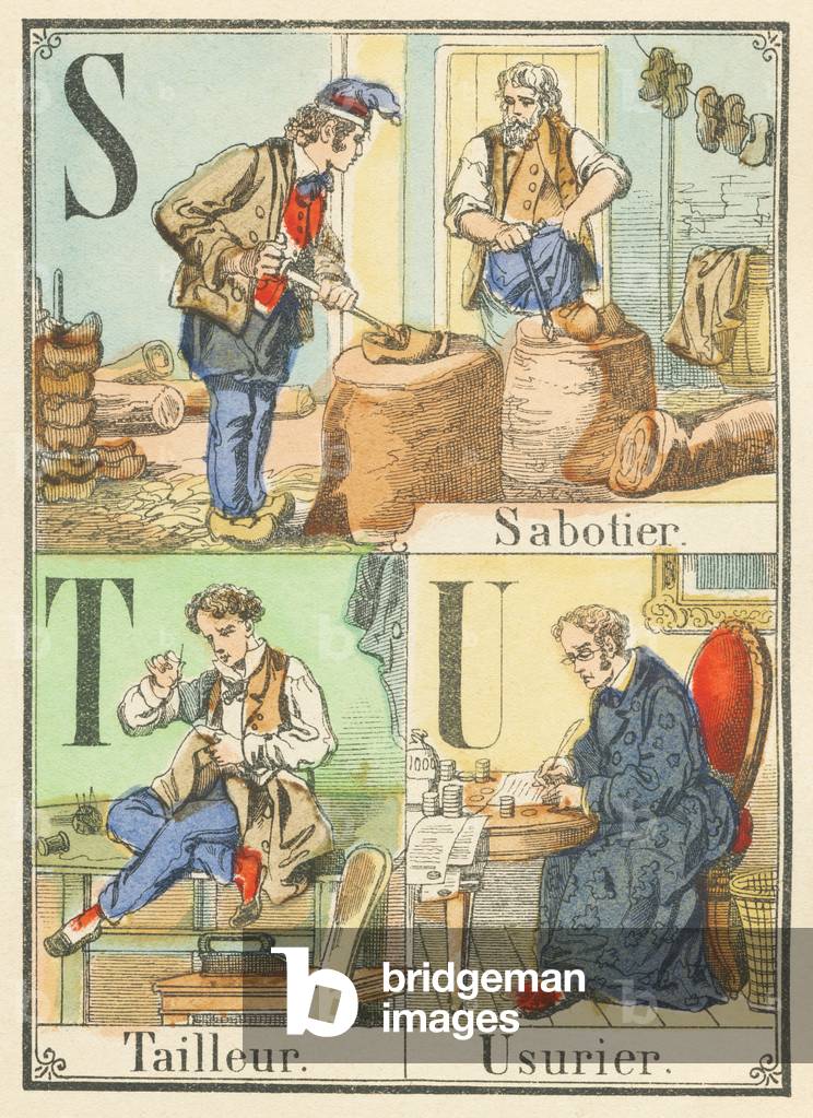 S T U: Cabotier, Tailor, Usher