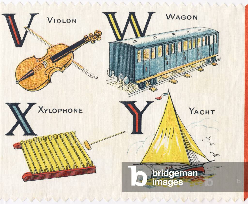 V W X Y Violin Wagon Xylophone Yacht