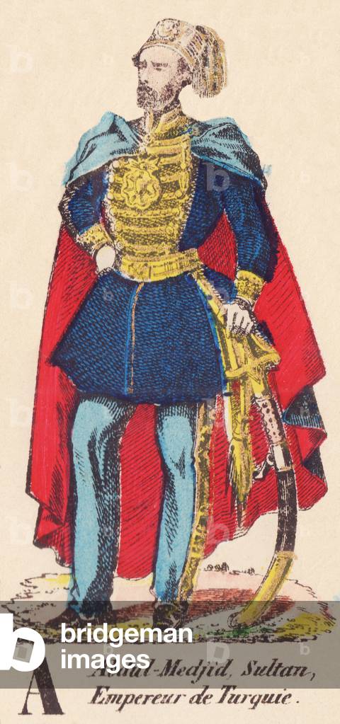 A: Abdul-Medjid, Sultan, Emperor of Turkey (1823-1861)