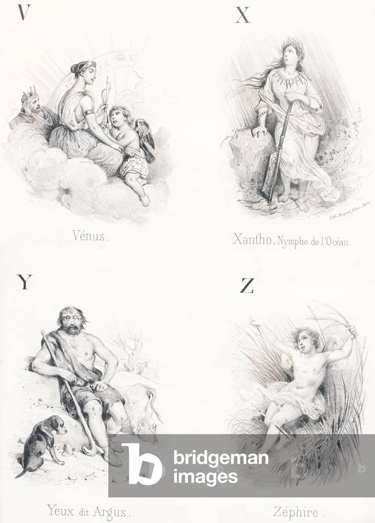 V X Y Z: Venus, Xantho, Eyes, Zephire